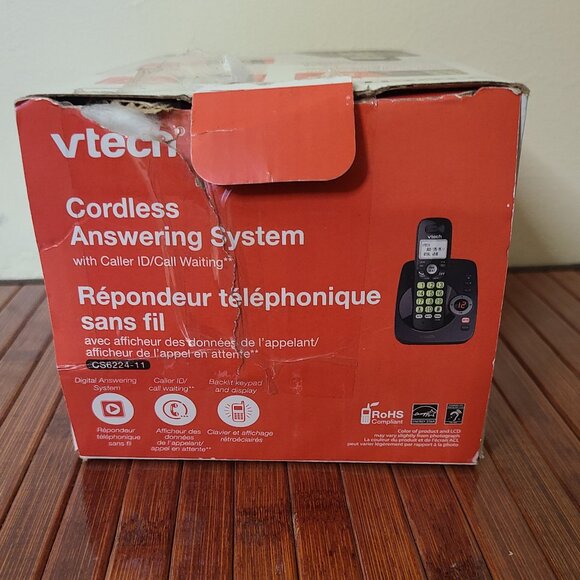 vtech Cordless Answering System Digital Answering Machine CS6224-11 - Picture 10 of 10